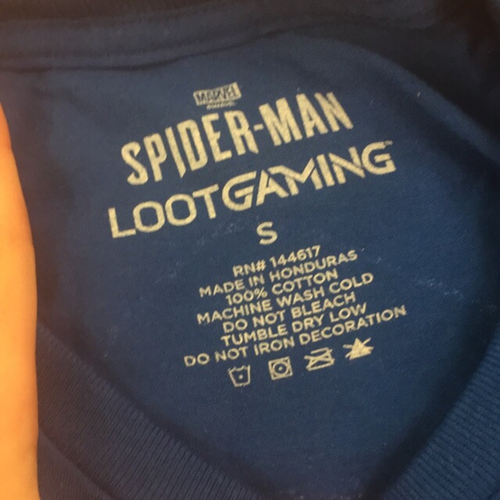 SpiderMan Blue Tee - Picture 3 of 4
